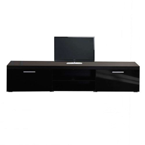 Tv Cabinets Black High Gloss (Photo 12 of 20)