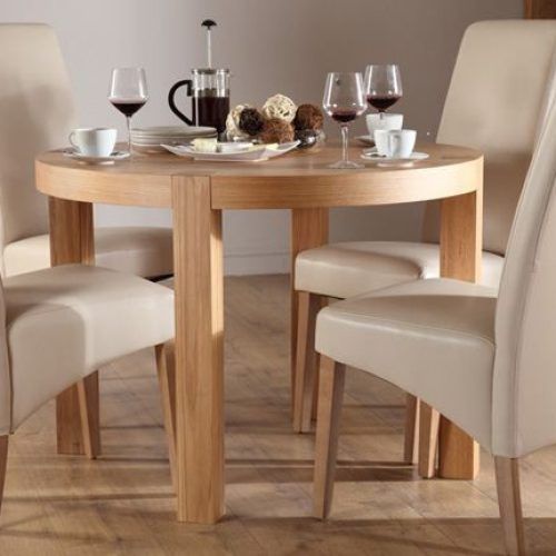 Round Oak Dining Tables And Chairs (Photo 20 of 20)