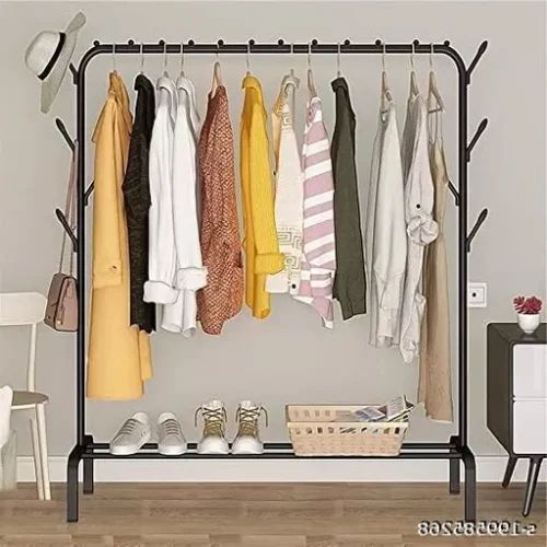 Wardrobes With Cover Clothes Rack (Photo 15 of 20)