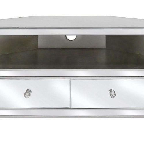 Silver Corner Tv Stands (Photo 11 of 15)