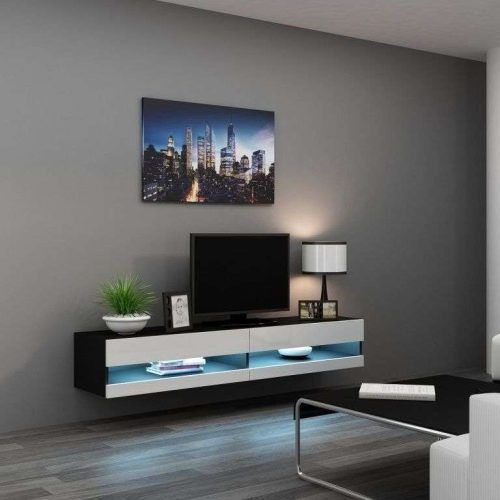 Modern Wall Mount Tv Stands (Photo 12 of 20)