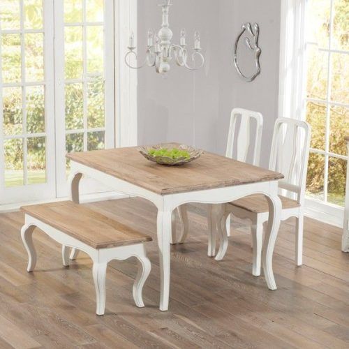 Shabby Chic Cream Dining Tables And Chairs (Photo 19 of 20)