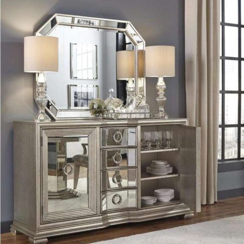 Mirrored Buffet Sideboards (Photo 18 of 20)