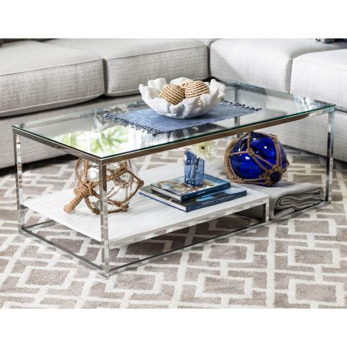 Strick & Bolton Florence Chrome Coffee Tables (Photo 2 of 20)