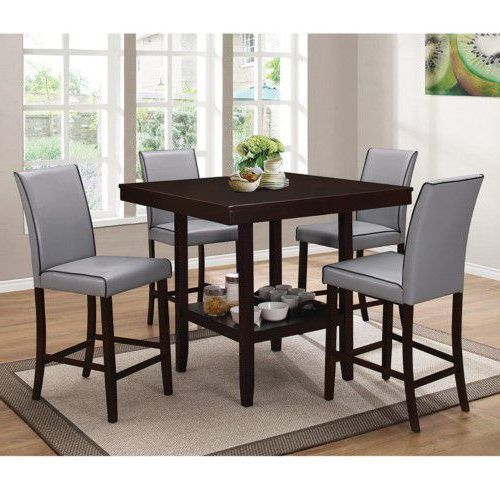 Jameson Grey 5 Piece Counter Sets (Photo 6 of 20)