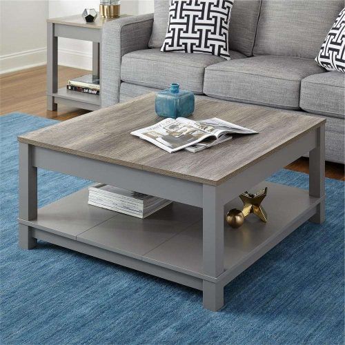 Grey Wood Coffee Tables (Photo 8 of 20)