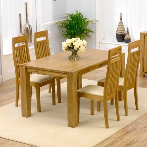Oak Dining Tables And Chairs (Photo 10 of 20)
