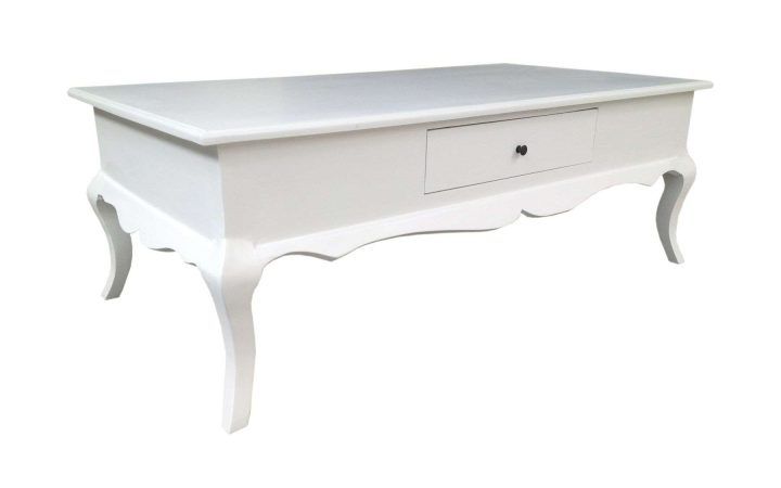 20 Inspirations White French Coffee Tables