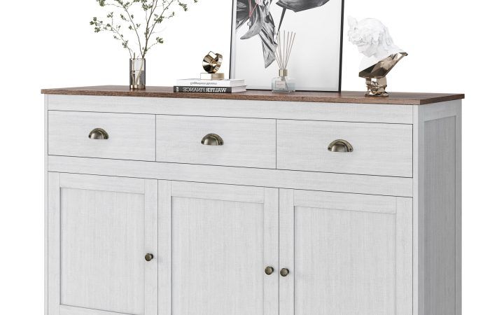 20 Best Sideboard Storage Cabinet with 3 Drawers & 3 Doors