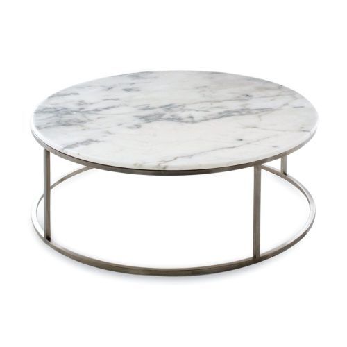 Smart Round Marble Top Coffee Tables (Photo 11 of 20)