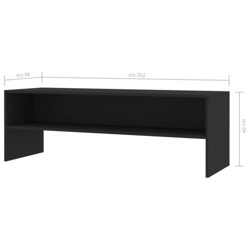Zimtown Modern Tv Stands High Gloss Media Console Cabinet With Led Shelf And Drawers (Photo 18 of 20)
