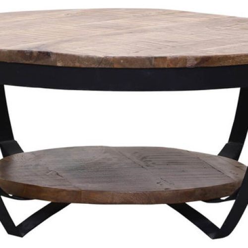 Round Industrial Coffee Tables (Photo 15 of 20)