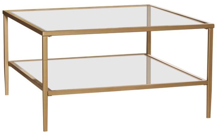 20 Best Collection of Glass Open Shelf Coffee Tables