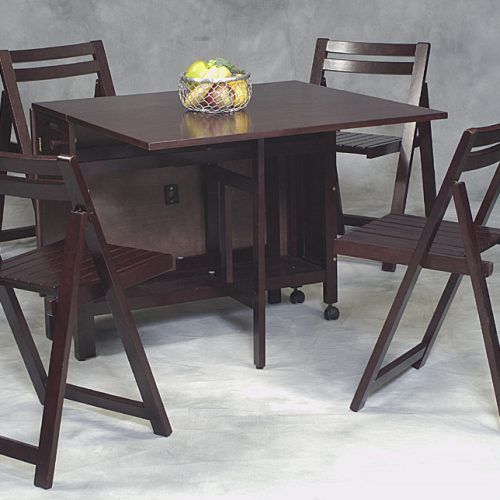 Folding Dining Table And Chairs Sets (Photo 2 of 20)