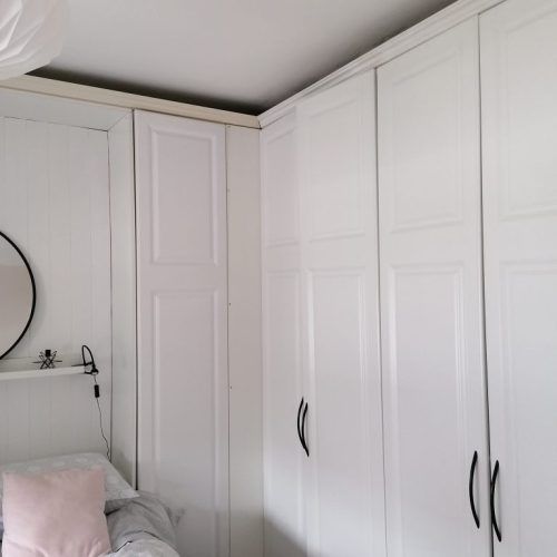 White Painted Wardrobes (Photo 4 of 20)