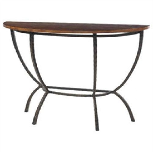 Round Iron Console Tables (Photo 6 of 20)