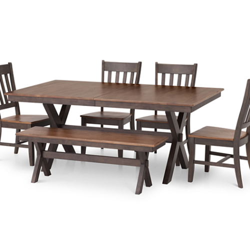 Laurent 7 Piece Rectangle Dining Sets With Wood And Host Chairs (Photo 11 of 20)