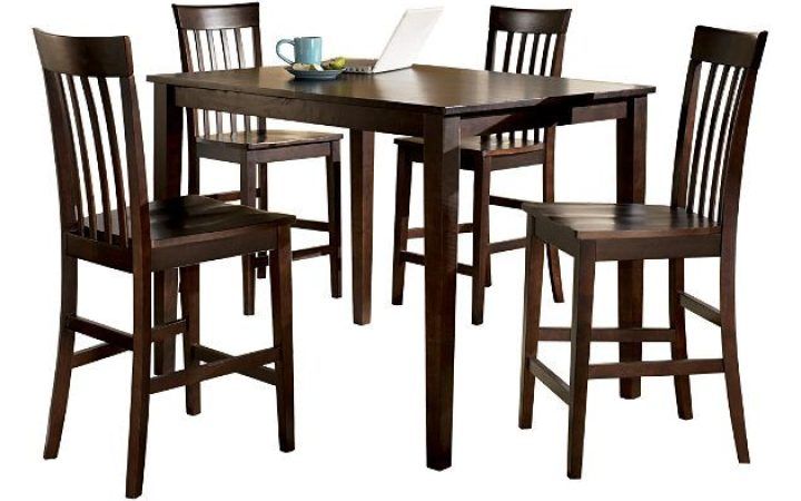 2024 Best of Hyland 5 Piece Counter Sets with Stools