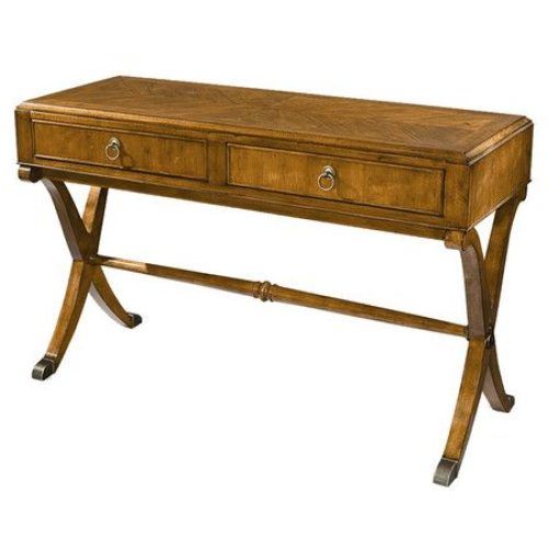 Warm Pecan Console Tables (Photo 8 of 20)