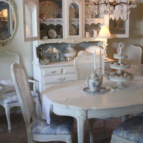 Shabby Dining Tables And Chairs (Photo 12 of 20)