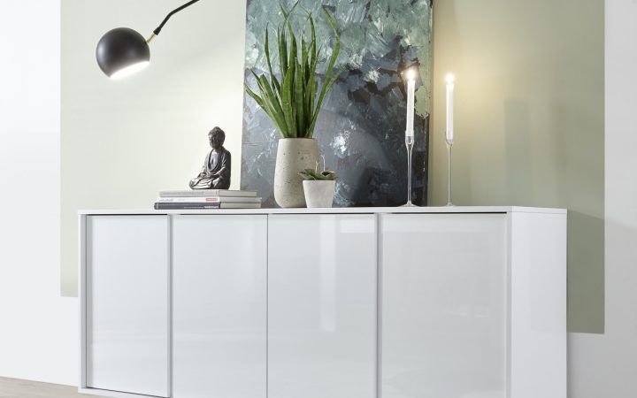 20 Ideas of White Sideboards for Living Room
