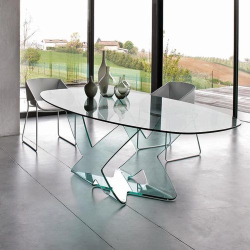 Curved Glass Dining Tables (Photo 8 of 20)