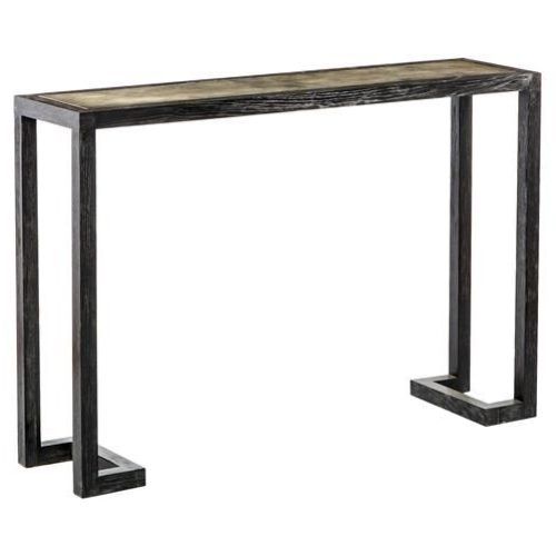 Natural And Black Console Tables (Photo 7 of 20)