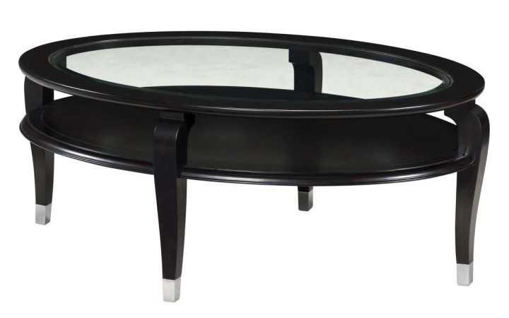 20 Ideas of Black Oval Coffee Table