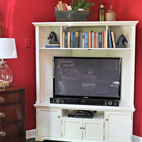 Corner Tv Cabinets With Hutch (Photo 16 of 20)