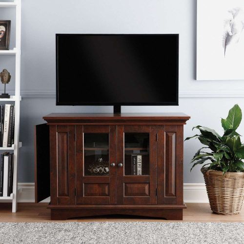 Wood Tv Stands With Swivel Mount (Photo 10 of 15)
