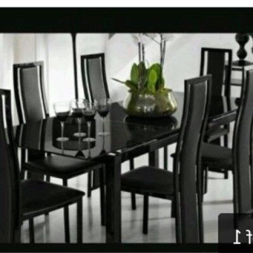 Glass Extendable Dining Tables And 6 Chairs (Photo 6 of 20)
