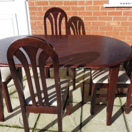Mahogany Dining Tables And 4 Chairs (Photo 10 of 20)
