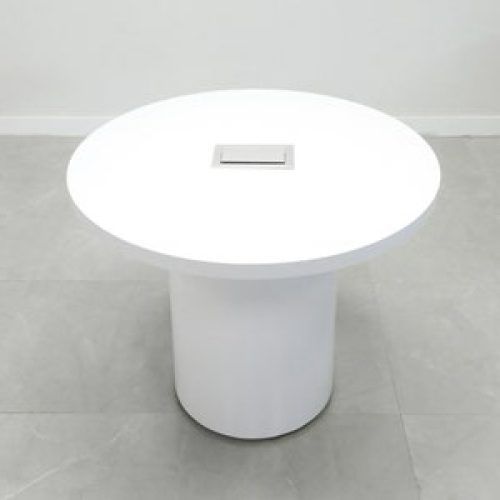White Gloss And Maple Cream Console Tables (Photo 11 of 20)