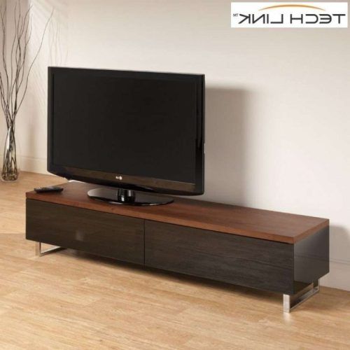 Techlink Panorama Walnut Tv Stands (Photo 6 of 15)