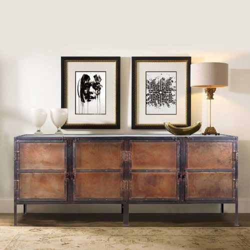 Industrial Style 3-Drawer Buffets (Photo 3 of 20)