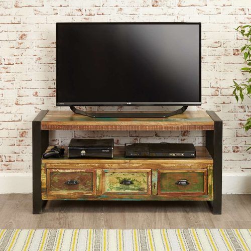 Industrial Tv Cabinets (Photo 16 of 20)