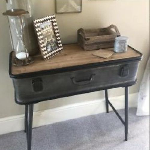 Vintage Coal Console Tables (Photo 19 of 20)