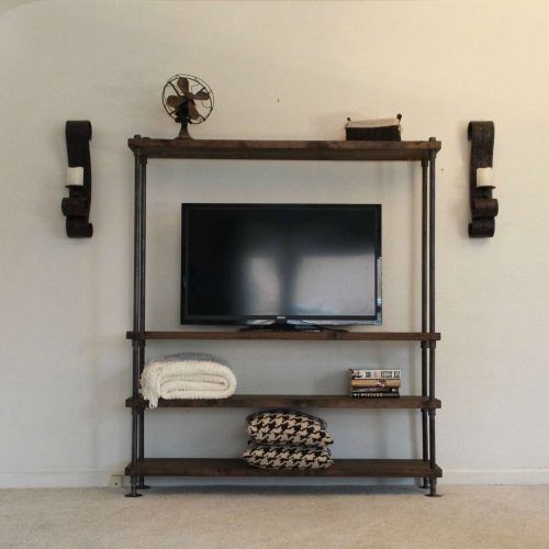 Industrial Tv Stands (Photo 15 of 15)