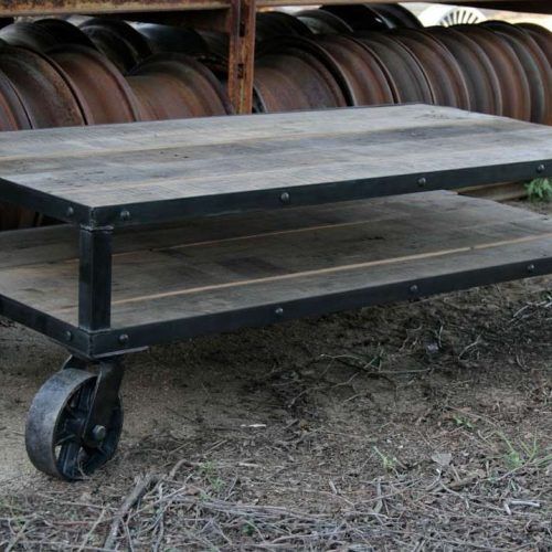 Coffee Table Industrial Style (Photo 11 of 20)