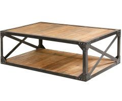 20 Photos Metal and Wood Coffee Tables