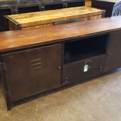 Industrial Tv Stands (Photo 6 of 15)
