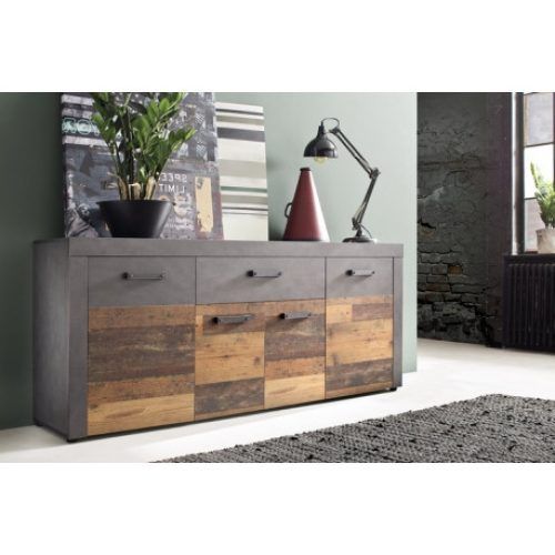 Gray Wooden Sideboards (Photo 18 of 20)