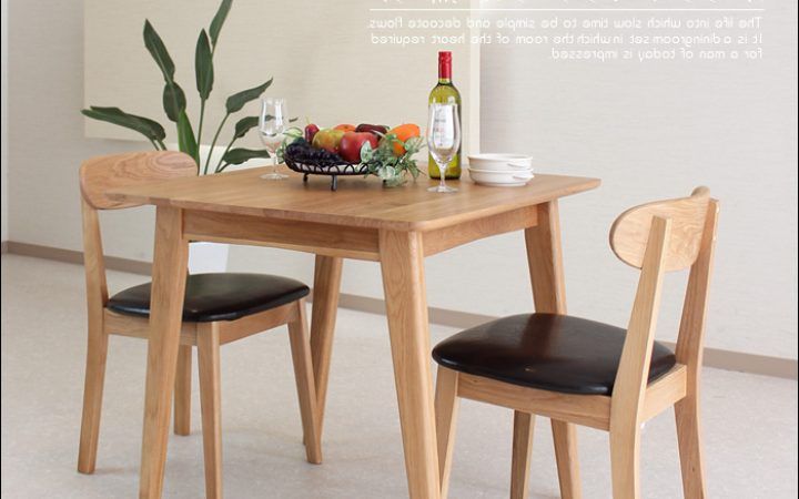 20 The Best Two Chair Dining Tables