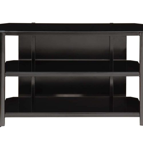 Black Glass Tv Stands (Photo 3 of 15)