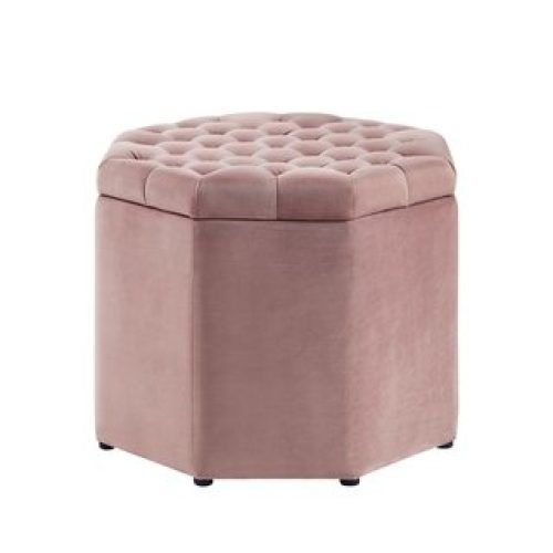 Light Blue And Gray Solid Cube Pouf Ottomans (Photo 1 of 20)