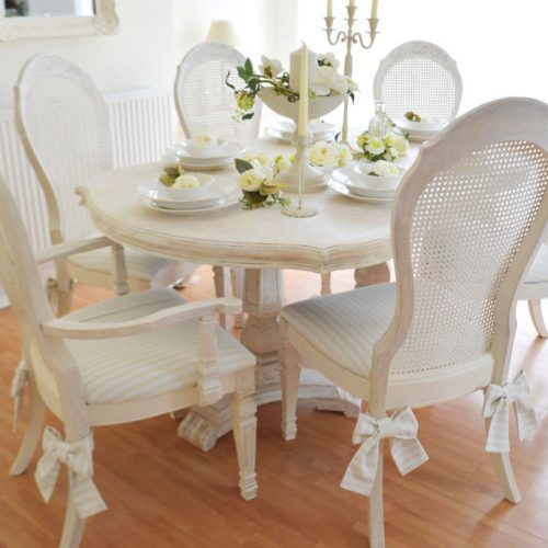 Shabby Chic Dining Chairs (Photo 6 of 20)