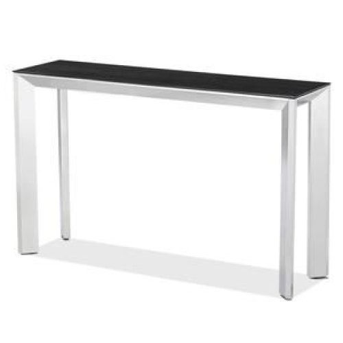 Gray And Black Console Tables (Photo 5 of 20)