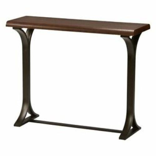 Metal And Oak Console Tables (Photo 9 of 20)