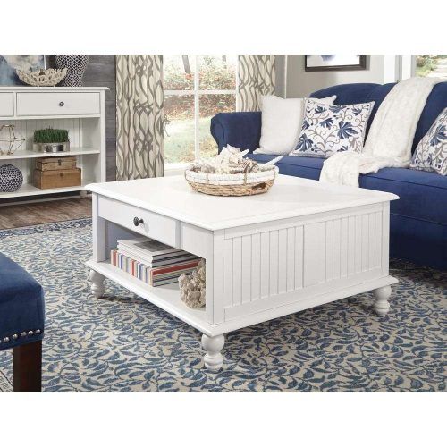 White Cottage Style Coffee Tables (Photo 1 of 20)