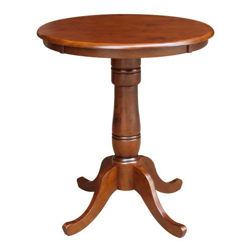 Bar Height Pedestal Dining Tables (Photo 2 of 20)